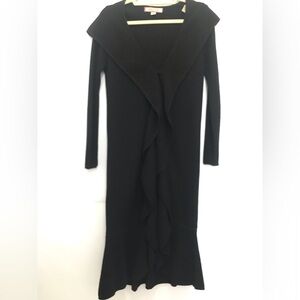 Beyond Threads Alpaca & Wool Long Cardigan Sweater Size S
